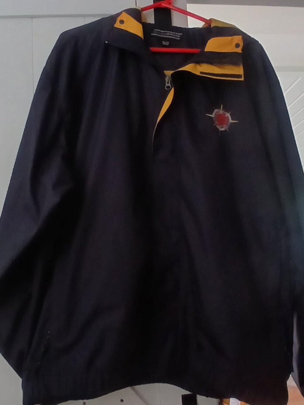 Cutter and Buck Navy Weather Tec Windbreaker XL